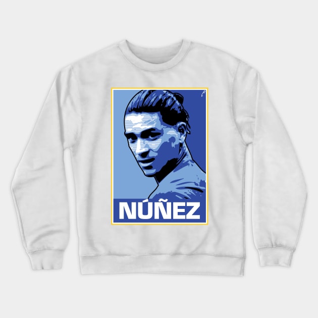 Núñez - URUGUAY Crewneck Sweatshirt by DAFTFISH